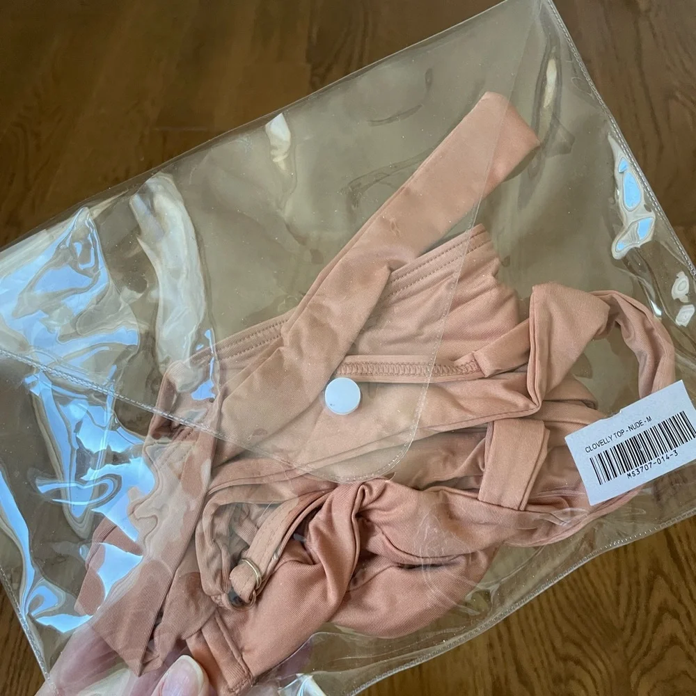 Monday Swimwear Clovelly Top Sand size M